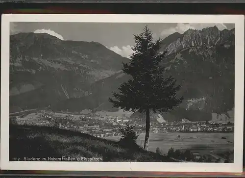 Bludenz Vorarlberg Gesamtansicht Eisspitzen / Bludenz /Bludenz-Bregenzer Wald