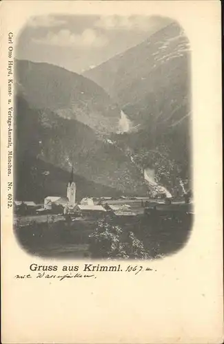 Krimml Gesamtansicht / Krimml /Pinzgau-Pongau