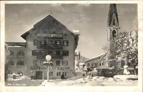 Seefeld Tirol Gasthof Lamm / Seefeld in Tirol /Innsbruck