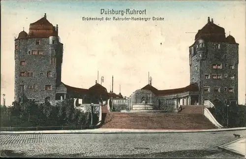Ruhrort Ruhrorter Homberger Bruecke / Duisburg /Duisburg Stadtkreis