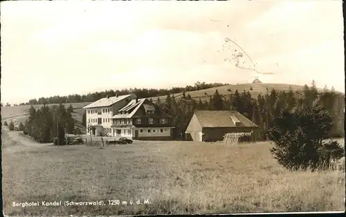 Kandel Waldkirch Breisgau Berg Hotel  / Waldkirch /Emmendingen LKR