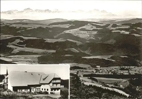 Kandel Waldkirch Breisgau Berg Gasthaus Kandelhof / Waldkirch /Emmendingen LKR