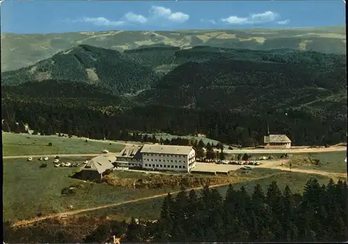 Kandel Waldkirch Breisgau Fliegeraufnahme Berg Hotel  / Waldkirch /Emmendingen LKR