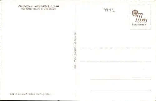 Birnau Probstei / Uhldingen-Muehlhofen /Bodenseekreis LKR