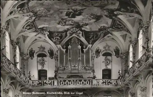 Birnau Klosterkirche Orgel / Uhldingen-Muehlhofen /Bodenseekreis LKR