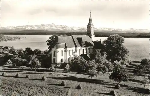 Birnau Kloster Wallfahrtskirche Saentis / Uhldingen-Muehlhofen /Bodenseekreis LKR