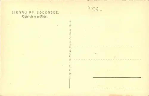 Birnau Cistercienser-Abtei / Uhldingen-Muehlhofen /Bodenseekreis LKR