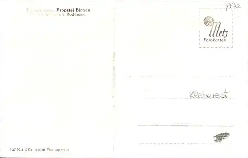 Birnau Probstei Birnau / Uhldingen-Muehlhofen /Bodenseekreis LKR