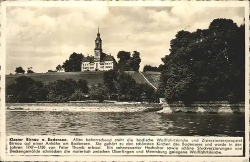Birnau Kloster / Uhldingen-Muehlhofen /Bodenseekreis LKR