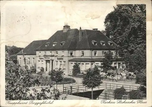 Berggiesshuebel Kurhaus Saechsisches Haus / Bad Gottleuba-Berggiesshuebel /Saechsische Schweiz-Osterzgebirge LKR