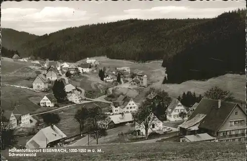 Eisenbach Schwarzwald Gesamtansicht / Eisenbach (Hochschwarzwald) /Breisgau-Hochschwarzwald LKR