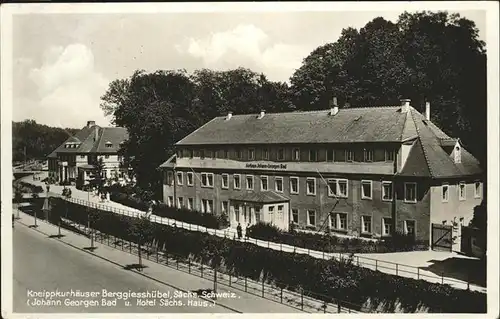 Berggiesshuebel Kurhaeuser / Bad Gottleuba-Berggiesshuebel /Saechsische Schweiz-Osterzgebirge LKR