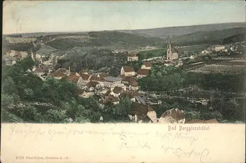 Berggiesshuebel Gesamtansicht / Bad Gottleuba-Berggiesshuebel /Saechsische Schweiz-Osterzgebirge LKR