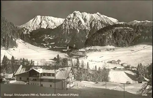 Tiefenbach Oberstdorf Evangel. Erholungsheim  / Oberstdorf /Oberallgaeu LKR