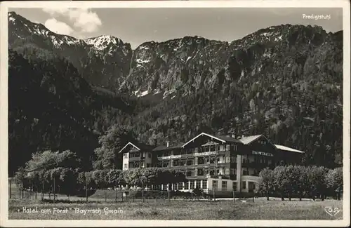 Bayerisch Gmain Hotel am Forst / Bayerisch Gmain /Berchtesgadener Land LKR