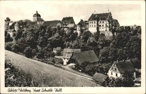 Vellberg Schloss  / Vellberg /Schwaebisch Hall LKR