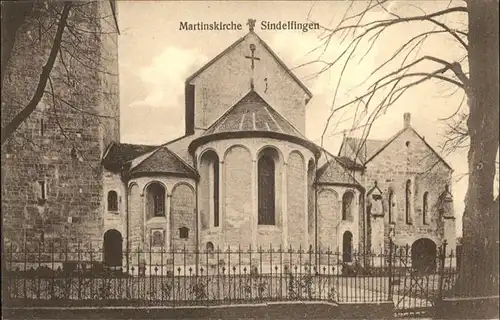 Sindelfingen Martins Kirche  / Sindelfingen /Boeblingen LKR