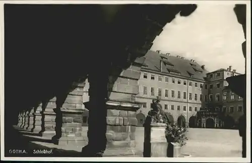 Gotha Thueringen Schlosshof / Gotha /Gotha LKR