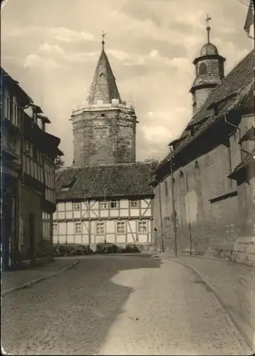 Muehlhausen Thueringen Rabenturm / Muehlhausen Thueringen /Unstrut-Hainich-Kreis LKR