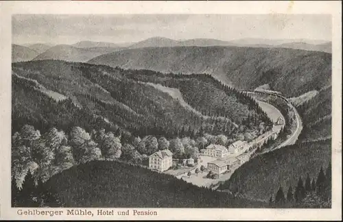 Gehlberg Muehle Pension Hotel  / Gehlberg /Ilm-Kreis LKR