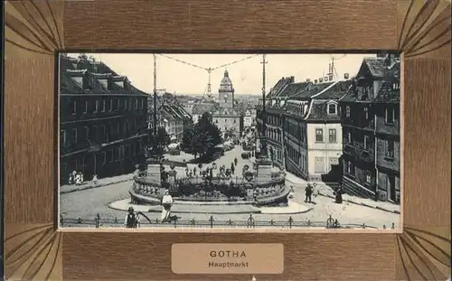 Gotha Thueringen Hauptmarkt / Gotha /Gotha LKR