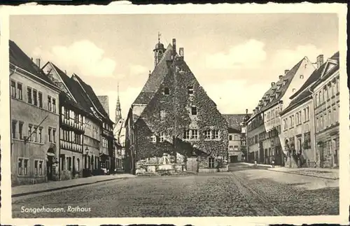 Sangerhausen Suedharz Rathaus / Sangerhausen /Mansfeld-Suedharz LKR