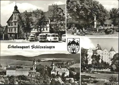 Schleusingen Schloss Bertholdsburg / Schleusingen /Hildburghausen LKR