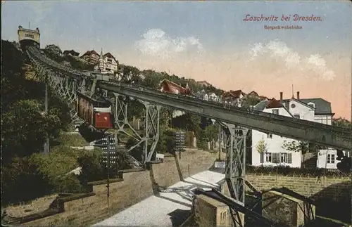 Loschwitz Bergschwebebahn / Dresden /Dresden Stadtkreis