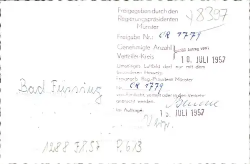 Bad Fuessing Fliegeraufnahme  / Bad Fuessing /Passau LKR