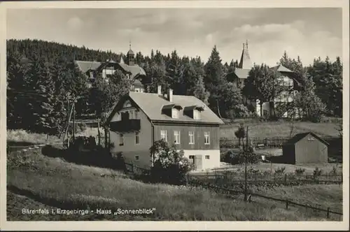 Baerenfels Erzgebirge Haus Sonnenblick / Altenberg /Saechsische Schweiz-Osterzgebirge LKR