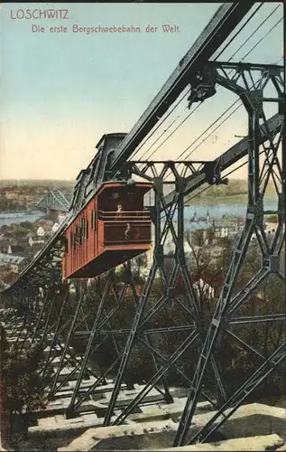 Loschwitz Bergschwebebahn / Dresden /Dresden Stadtkreis