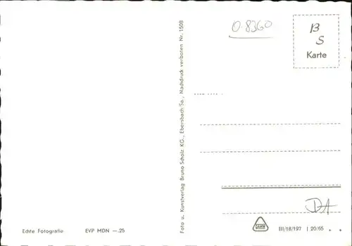 Sebnitz Knoechel Innere Stadt Bahnbruecke  / Sebnitz /Saechsische Schweiz-Osterzgebirge LKR