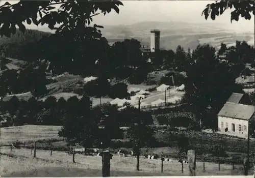 Sebnitz Grenzbaude Pionierlager "Grete Walter" / Sebnitz /Saechsische Schweiz-Osterzgebirge LKR