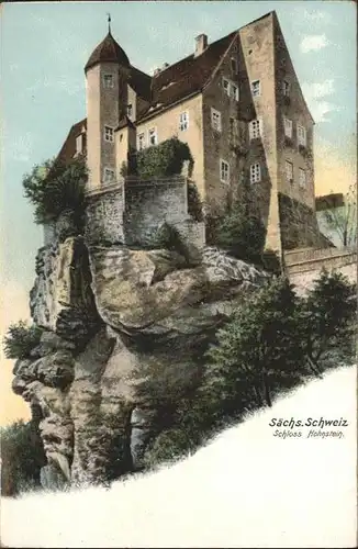 Hohnstein Schloss Hohnstein /  /