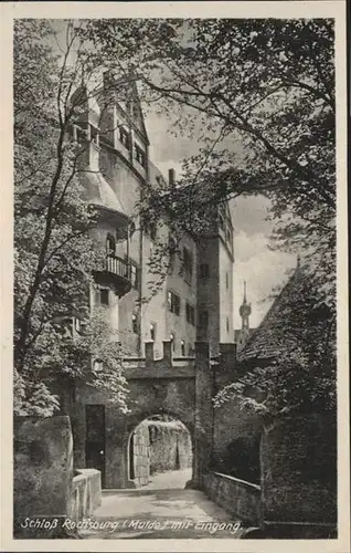 Rochsburg schloss Rochsburg / Lunzenau /Mittelsachsen LKR