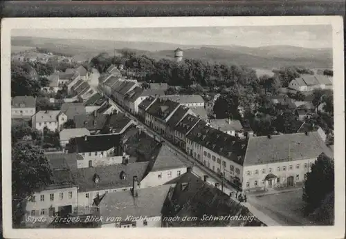 Sayda Schwartenberg Kirchturm / Sayda /Mittelsachsen LKR