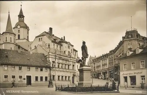 Meerane Bismarckplatz / Meerane /Zwickau LKR