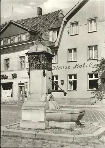 Buckow Maerkische Schweiz Marktbrunnen / Buckow Maerkische Schweiz /Maerkisch-Oderland LKR