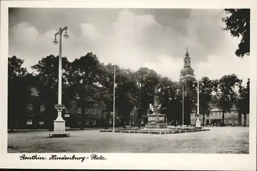 Genthin Hindenburg Platz / Genthin /Jerichower Land LKR