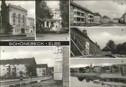 Schoenebeck Elbe Kurhaus Volksbad Saltzelmen Krausestrasse Gradierwerk  / Schoenebeck /Salzlandkreis LKR