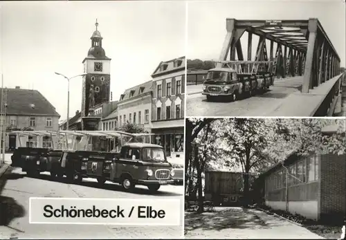 Schoenebeck Elbe Bruecke / Schoenebeck /Salzlandkreis LKR