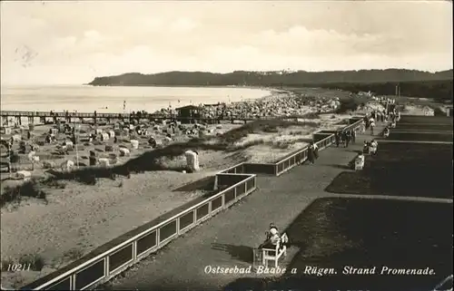 Baabe Ostseebad Ruegen Strandpromenade / Baabe /Ruegen LKR