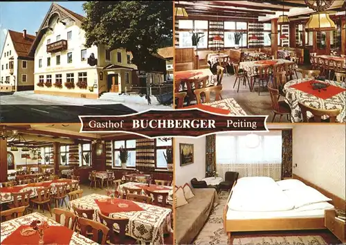 Peiting Gasthof Buchberger / Peiting /Weilheim-Schongau LKR