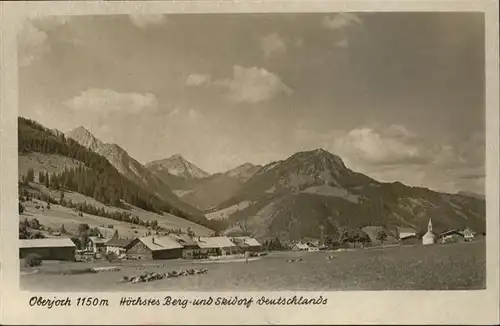 Oberjoch  / Bad Hindelang /Oberallgaeu LKR