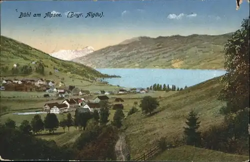 Buehl Alpsee  / Immenstadt i.Allgaeu /Oberallgaeu LKR