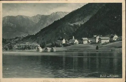 Buehl Alpsee  / Immenstadt i.Allgaeu /Oberallgaeu LKR