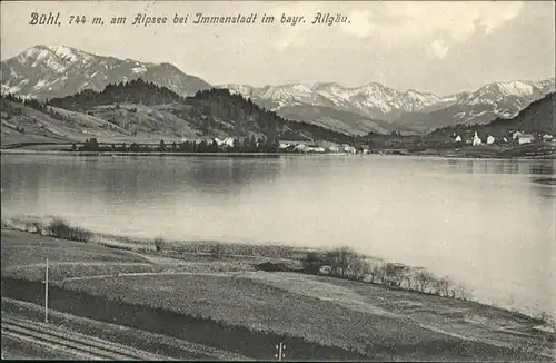 Buehl Alpsee  / Immenstadt i.Allgaeu /Oberallgaeu LKR