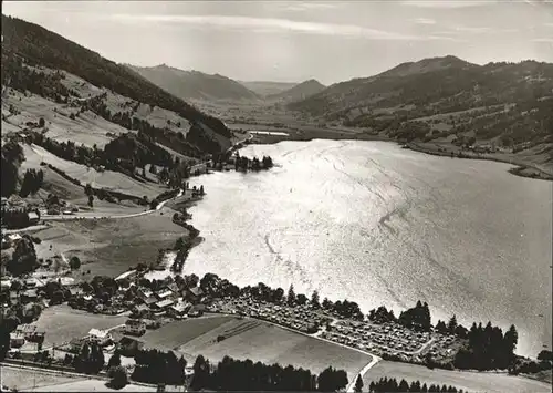 Buehl Alpsee Fliegeraufnahme  / Immenstadt i.Allgaeu /Oberallgaeu LKR