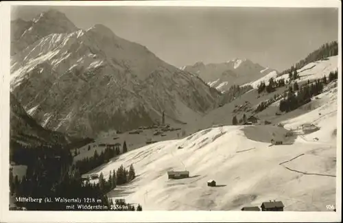 Mittelberg Oy Widderstein / Oy-Mittelberg /Oberallgaeu LKR