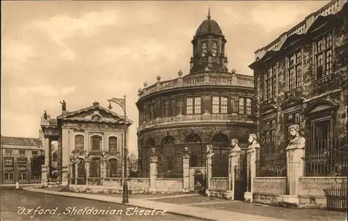 Oxford Oxfordshire Sheldonian Theatre / Oxford /Oxfordshire